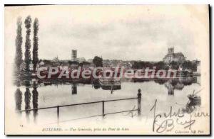 Old Postcard Auxerre Vue Generale Jack Du Pont De Gien