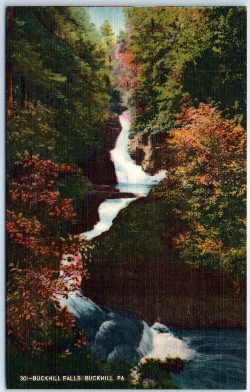 Postcard - Buckhill Falls - Buckhill, Pennsylvania