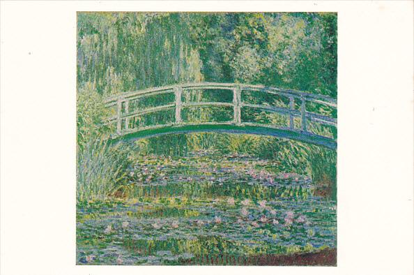 Waterlilies and Japanese Bridge Claude Monet
