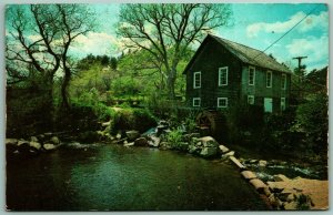 Brewster Mill Cape Cod Massachusetts MA Chrome Postcard I6