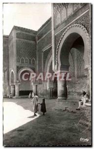 Old Postcard Meknes (Morocco) Bab Mansour