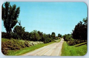1960 Cape Girardeau Missouri Postcard Ten Mile Garden Jackson Botanical Garden