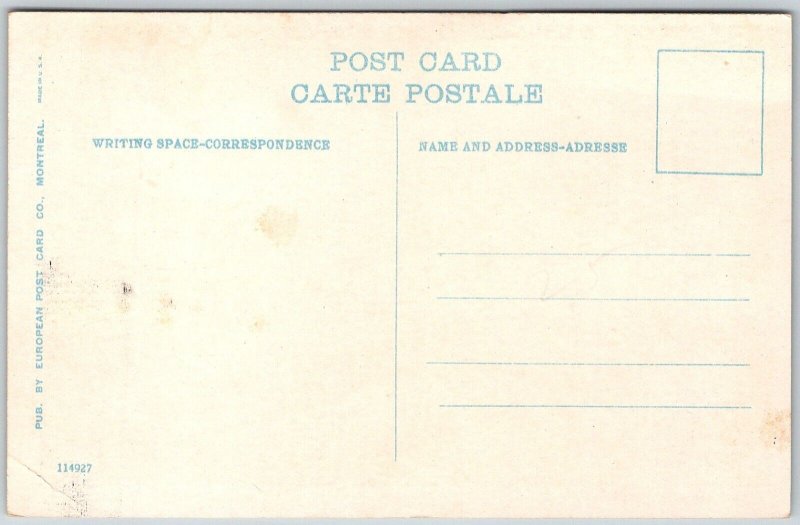 Montreal Canada 1920s Postcard Universite McGill University