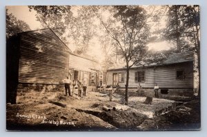 J87/ Mount Vernon Ohio RPPC Postcard c1910 Sam Clark Building Mover 102