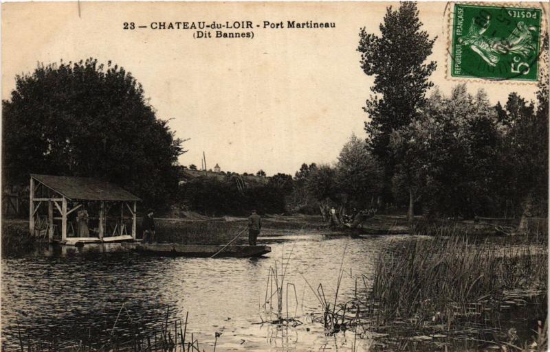 CPA CHATEAU-du-LOIR - Port Martineau (390910)