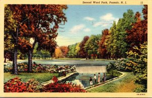 New Jersey Passaic View In Second Ward Park 1943 Curteich