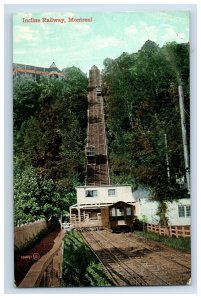 1900-10 Incline Railway Montreal Canadian Vintage Postcard F28E