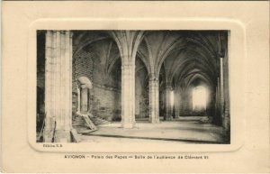 CPA AVIGNON Palais des Papes - Salle de l'Audience de Clement VI (1086459)