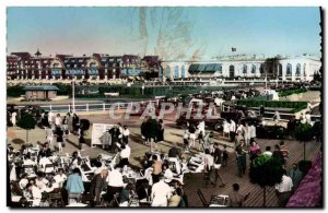 Old Postcard Deauville Beach Casino and Fleurie Normandy