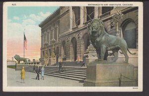 Illinois Chicago ~ Entrance to Art Institute located in Grant Park - WB