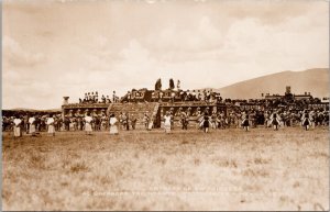 Entrega De La Princesa Mexico Real Photo Postcard PC510