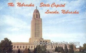 Lincoln, Nebraska, NE State Capital USA Unused 