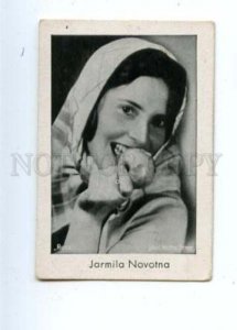 145306 Jarmila NOVOTNA Czech OPERA soprano Old CIGARETTE card