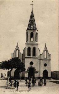 CPA AK GABES - L'Église. TUNISIE (711996)