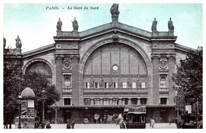 France Paris  La Gare du Nord