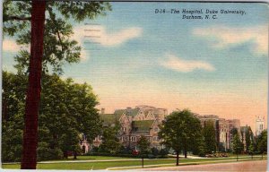 Postcard HOSPITAL SCENE Durham North Carolina NC AM2351