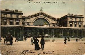 CPA PARIS 10e - La Gare de l'Est (78330)