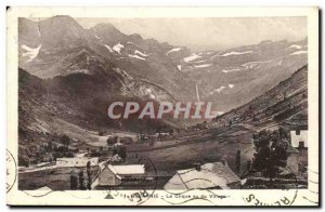 Gavarnie - saw Cirque du Village - Old Postcard