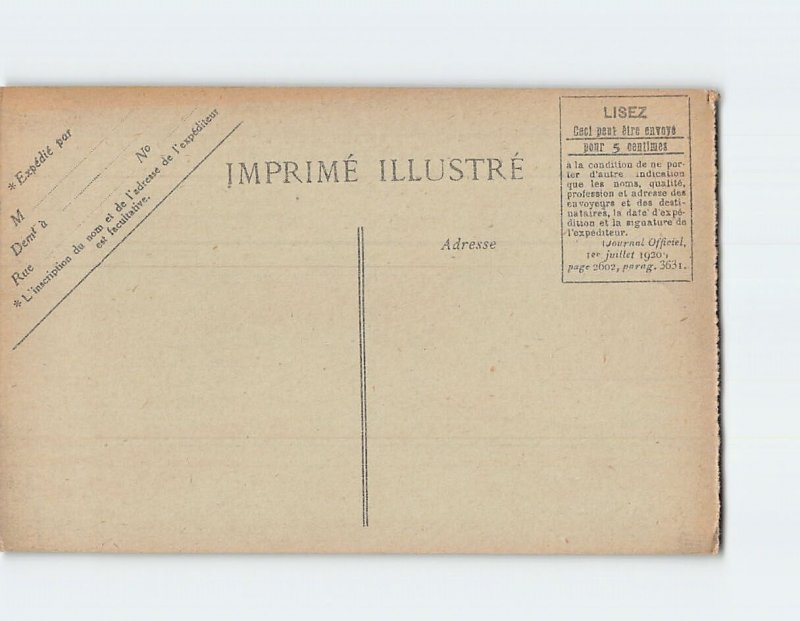 Postcard La Chambre De Bonaparte 1er Consul aux Tuileries Malmaison France
