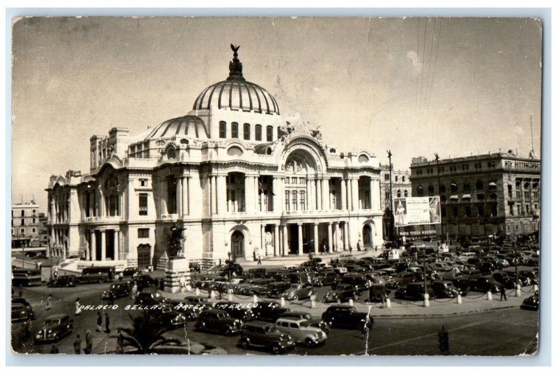 1947 Palace of Fine Arts Guadalajara Jalisco Mexico RPPC Photo Postcard