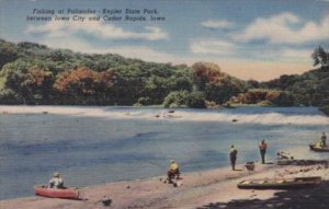 Iowa Fishing At Palisades Kepler State Park