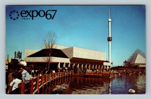 Expo 67 Garden Of Stars Theater Musical Revues Chrome Montreal Canada Postcard  
