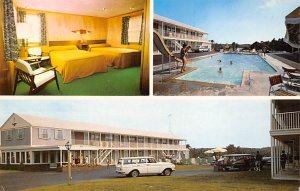 Presidential Motor Lodge Cape Cod - Hyannis, Massachusetts MA Postcard