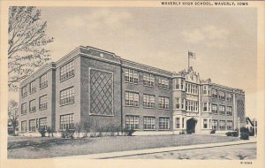 Iowa Waverly High School Curteich