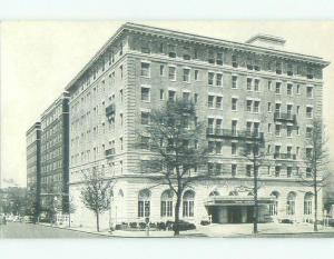 Unused 1940's CARLISLE HOTEL Washington DC HQ0121