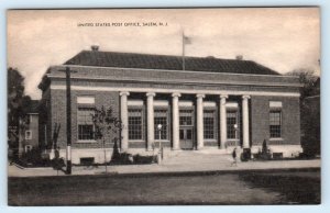 SALEM, New Jersey NJ ~ POST OFFICE c1940s Salem County Postcard