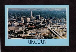 NE Aerial View of Lincoln Nebraska Postcard