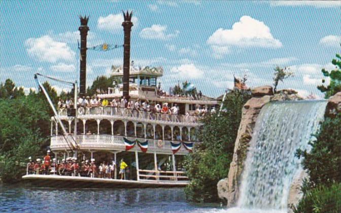 Disneyland Mark Twain Sternwheel Steamboat