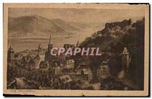 Old Postcard Bacharach