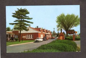 VA Penn Daw Motor Hotel Motel Restaurant Alexandria Virginia Postcard Alex