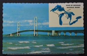 State of Michigan, Mackinac Bridge - 1971