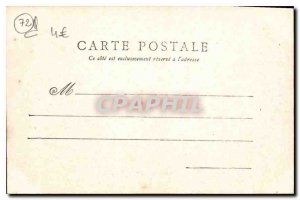 Postcard Old Sarthe Chateau du Lude