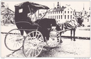 Horse Carriage, Sur la Place d'Armes, Quebec, Canada, 00-10's