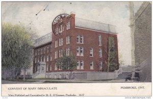 Convent of Mary Immaculate, Pembroke,Ontario, Canada,PU-1907