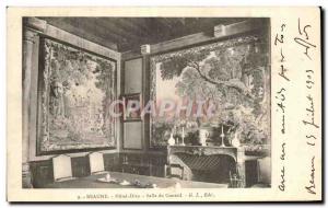 Old Postcard Beaune Hotel Dieu Boardroom