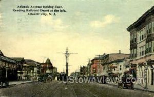 Stlantic Ave, Reading Railroad Depot in Atlantic City, New Jersey