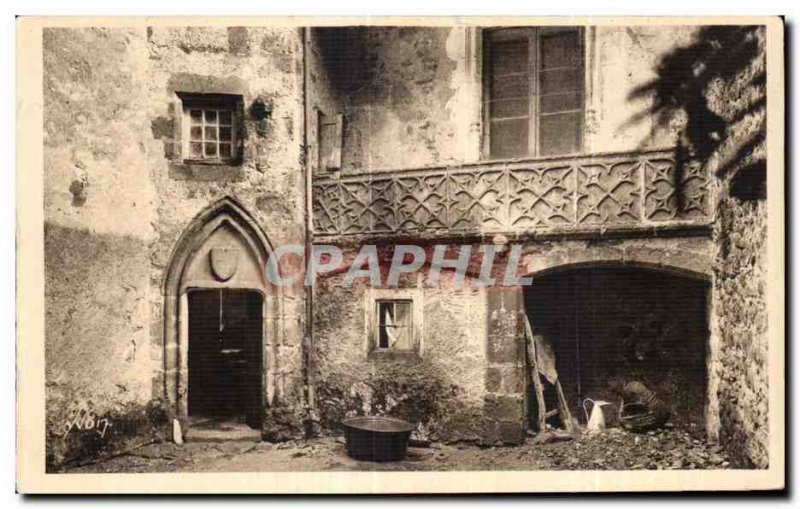 Old Postcard The Toledo Auvergne Salers (Cantal) Court of Honor of the House ...