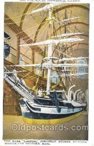 Lagoda Jonathan Bourne Whaling Museum, New Bedford, Mass, USA Sailboat 1935 l...