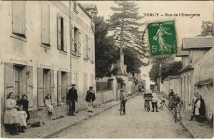 CPA TORCY Rue de l'Ornagerie (979949)