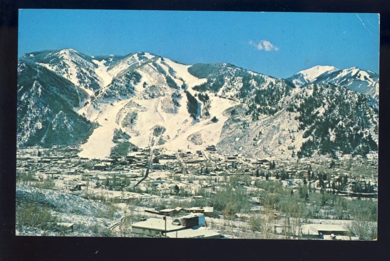 Aspen, Colorado/CO Postcard, Aspen Highlands Ski Area, 1969!