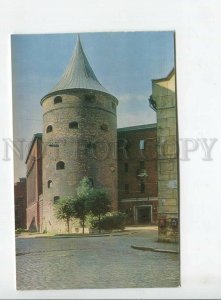 442832 USSR 1974 year Latvia Riga Powder tower postcard