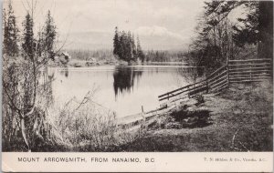 Mt Arrowsmith from Nanaimo BC c1906 Hibben Postcard H27