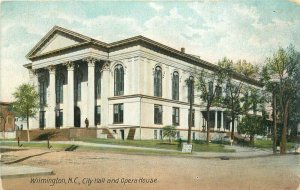 Wilmington North Carolina City Hall House Leighton #6727 Postcard 21-13106