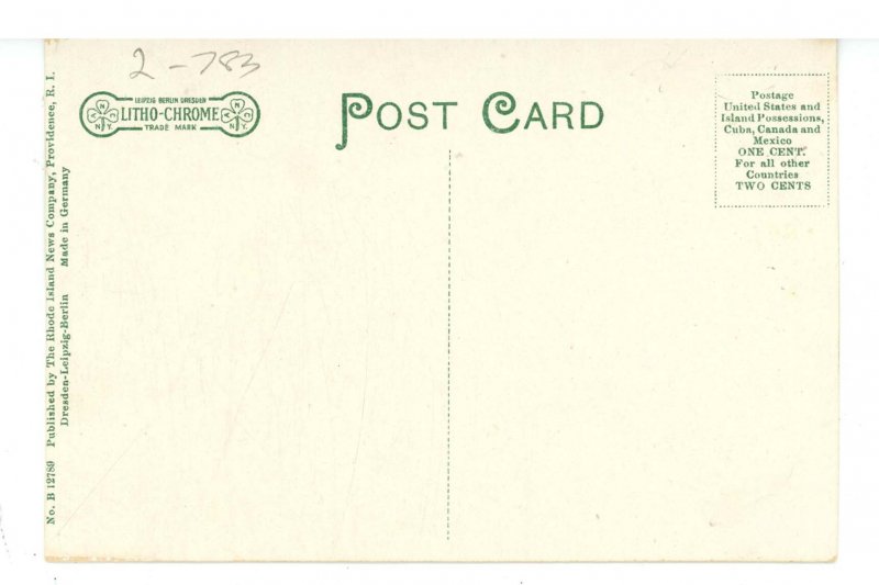 RI - Narragansett Pier. Entrance to Dunmere