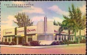 FL Clearwater Beach Beachcomber Restaurant 1949