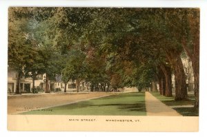 VT - Manchester. Main Street 